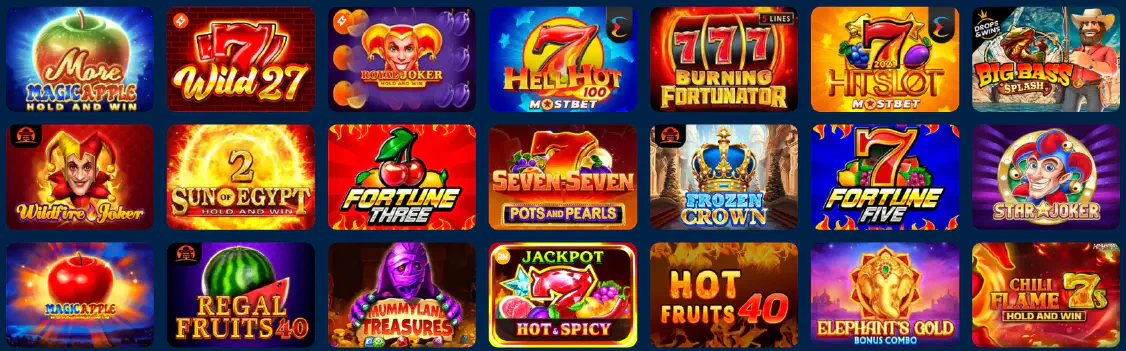 Slots Mostbet